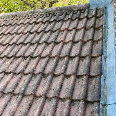 Red-brick house with a tiled roof in Norfolk